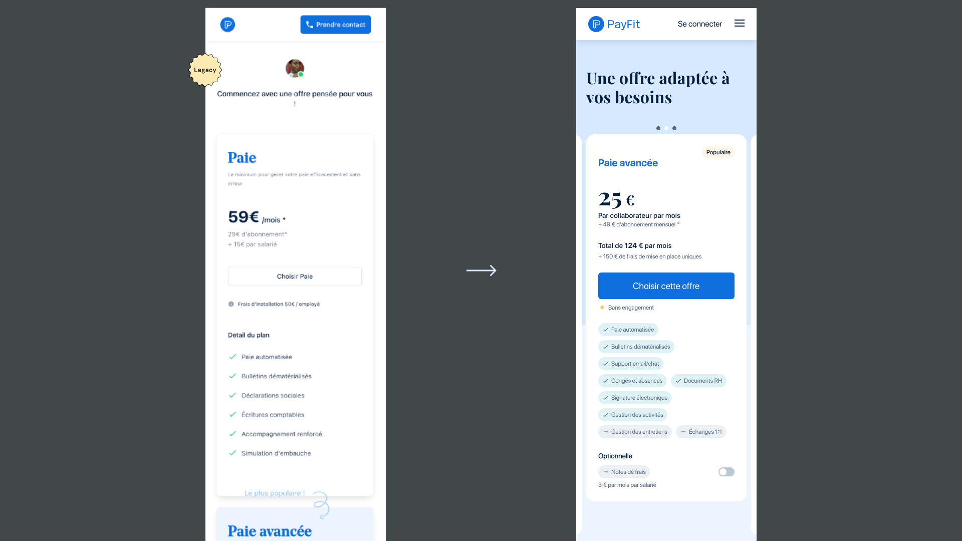 Transparent pricing page with clear cost breakdown